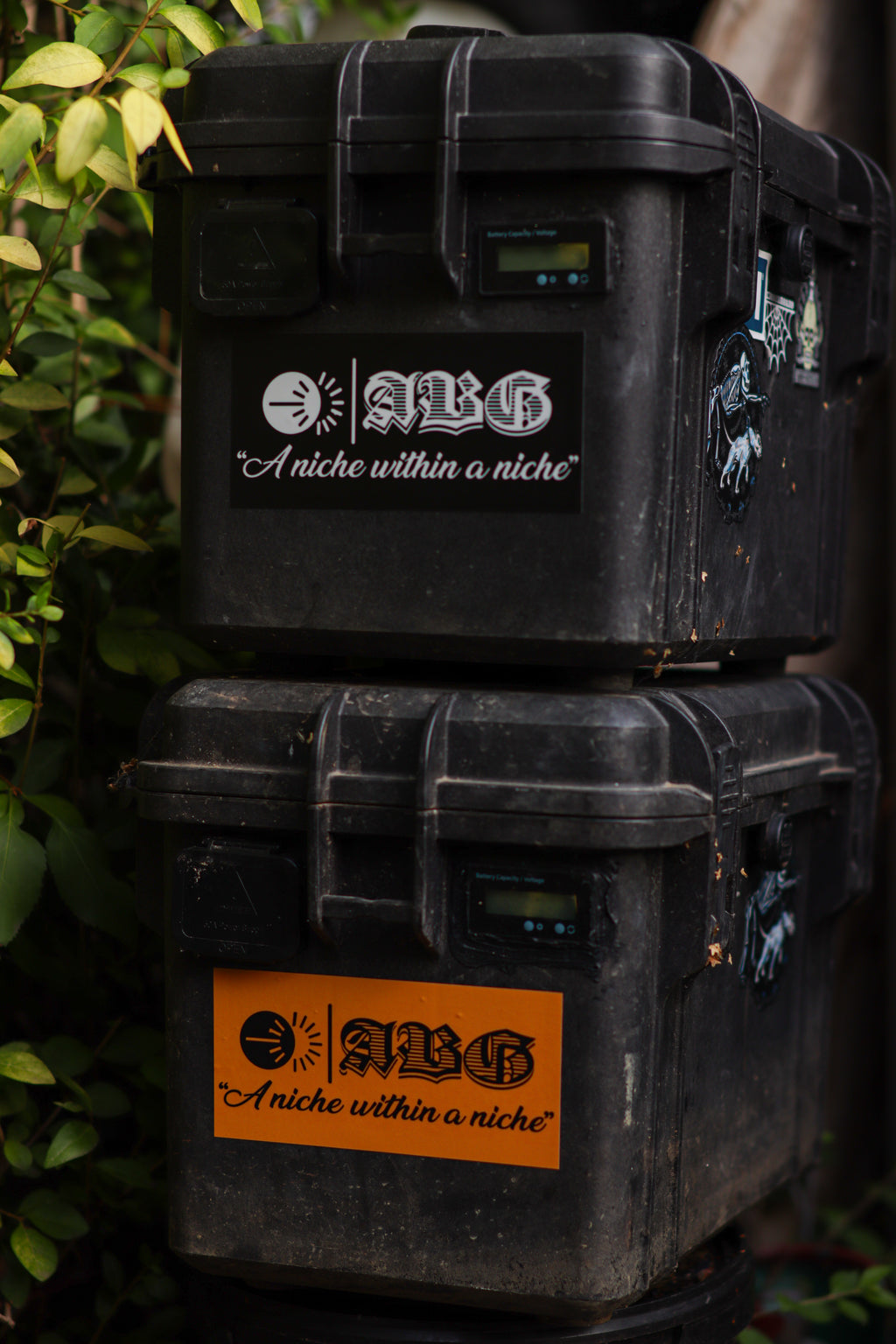 “NICHE” stickers (twin pack)