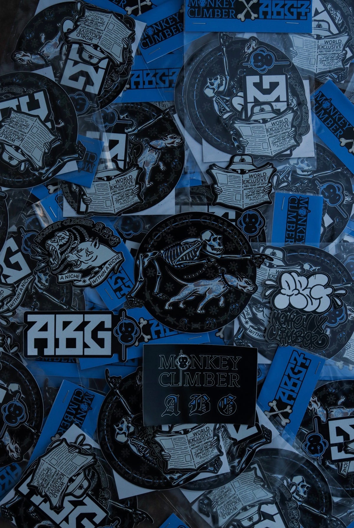 “MC X ABG” Sticker Pack.
